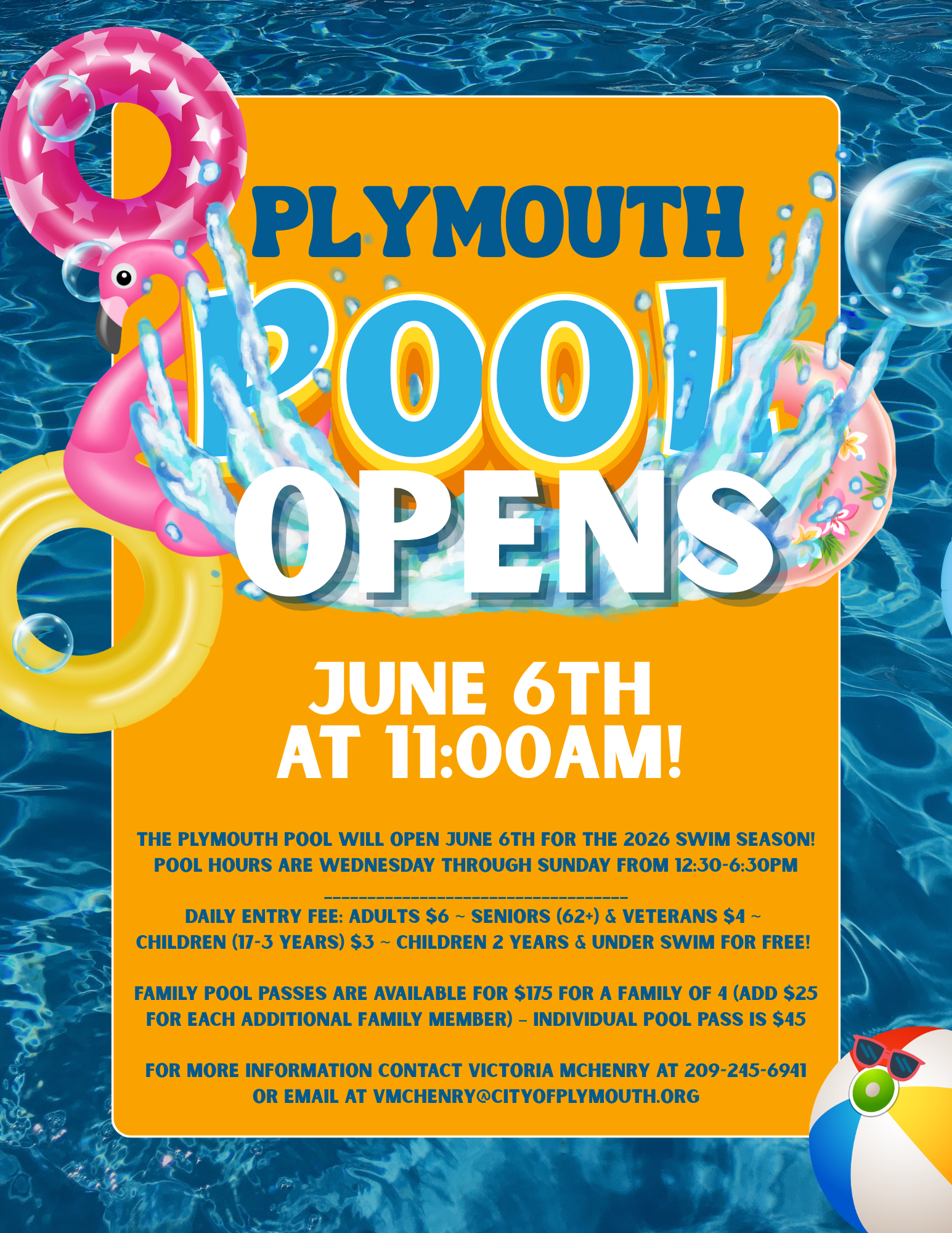 Plymouth Pool Hours